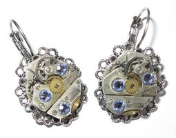 1 Paar Uhrknall`s Steampunk Ohrhänger II